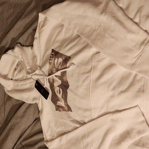 Nwt Levi's white hoodie